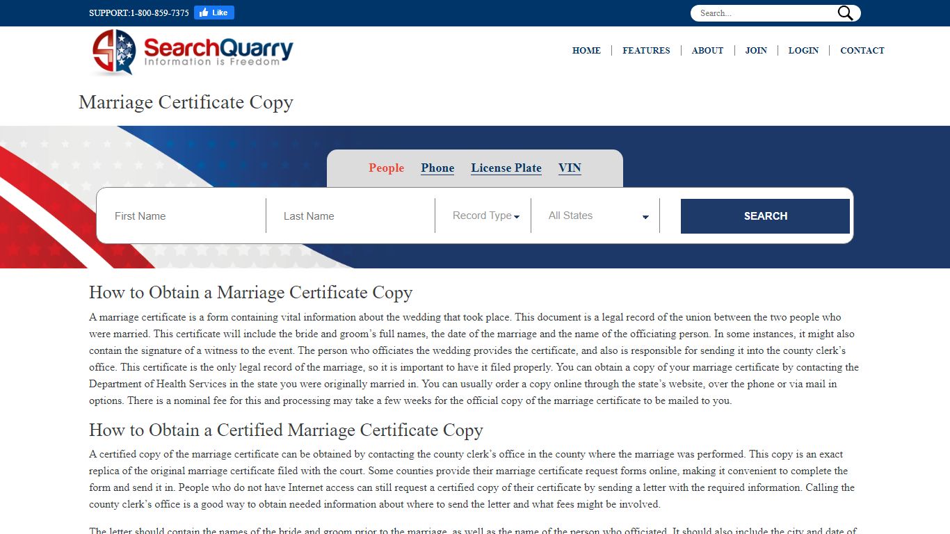 How To Obtain a Marriage Certificate Copy - SearchQuarry